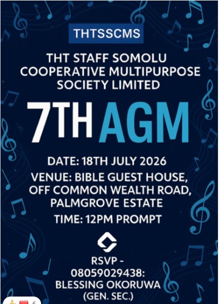 7th Annual General Meeting flyer